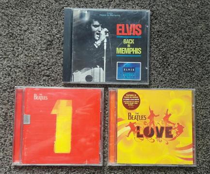 The Beatles Y Elvis Cds