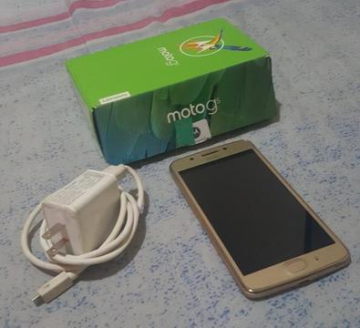 Vendo Celular Moto G5