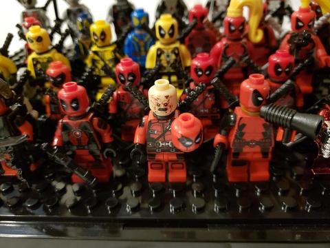 Deadpool Minifiguras Tipo Lego