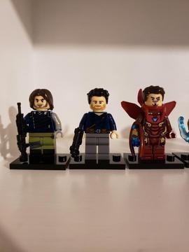 Figuras Tipo Lego de Marvel Y Dc