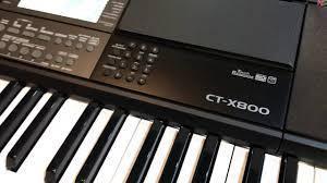 Organeta Casio CT-X 800 USB .tienda musical