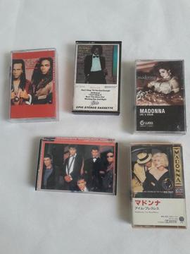 Cassetes Pop Rock Ed Japonesa Americana
