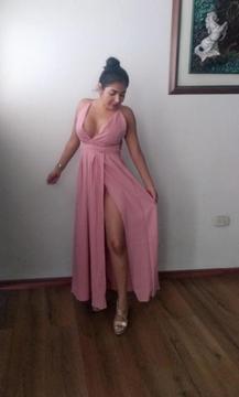 hermoso vestido de gala