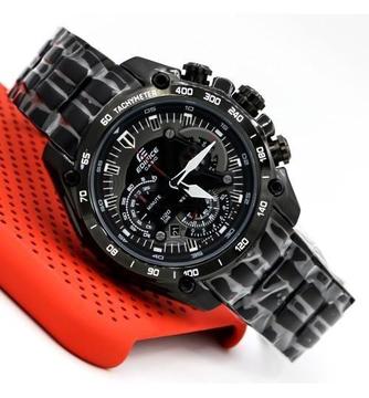 Reloj Casio Edifice Efr550 Negro Edicion Especial Limitado