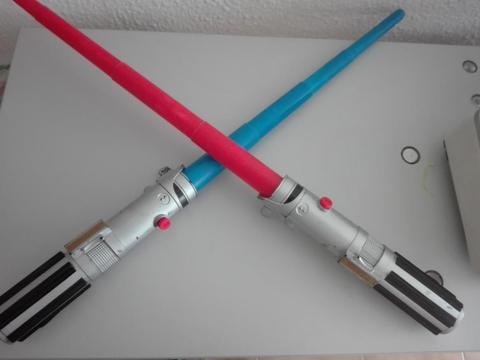 Star Wars Espadas Sables 2x25.000