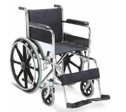 silla de ruedas estándar cojineria en nylon llanta maciza