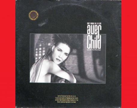 * DONT WANNA FALL IN LOVE Jane Child acetato vinilo singles para tornamesas DJ tocadiscos deejays Entrega a domicilio