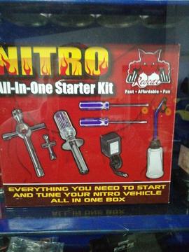 Nitro Starter Kit. Chispo. Calentador