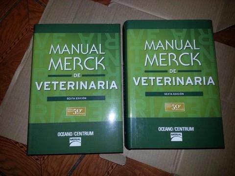 Manual Merck De Veterinaria 6ta. Edición NUEVO!!!