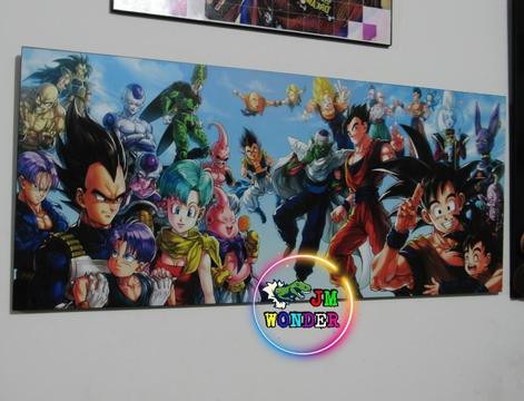 Cuadro Personajes Dbz
