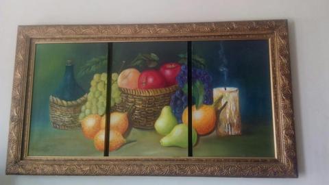 Vendo Hermoso Cuadro Frutal