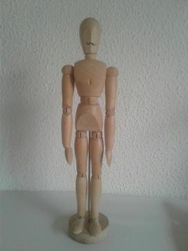 Figura de Madera Maniqui para Dibujo figura humana en madera
