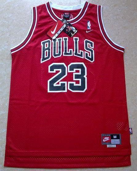 Camiseta Michael Jordan Chicago Bulls NBA Nueva Roja
