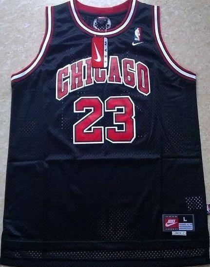 Camiseta Michael Jordan Chicago Bulls NBA Nueva Black