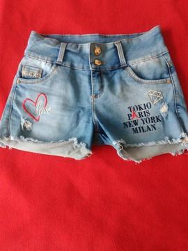 Shorts Jeans Talla 10