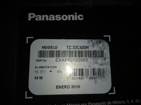 Tv Panasonic Tc32c400h para Repuesto