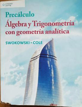 Algebra y Trigonometría con Geometría Analítica. Editorial Cengage. Swokowski Cole