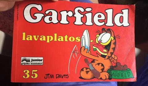 Historieta Garfield Lava Platos