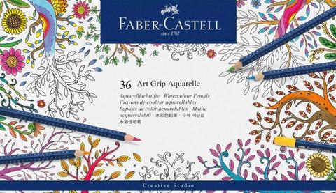 Faber Castell 36 Colores Acuarela 114236 Art Grip Aquarelle