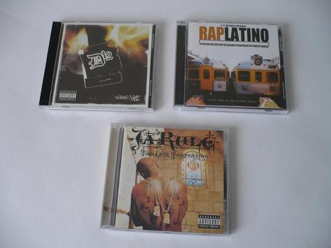 Cds Rap Hip Hop, D12, Ja Rule, Rap Latino