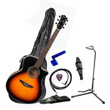 1 Combo Guitarra Tagima TW29 Electroacustica base 6 acceso