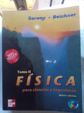 Física de Serway Beichner Tomo II Quinta Edición