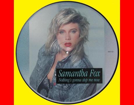 * NOTHINGS GONNA STOP ME NOW Samantha Fox acetato vinilo singles para tornamesa DJ tocadisco Deejays Entrega a domicilio