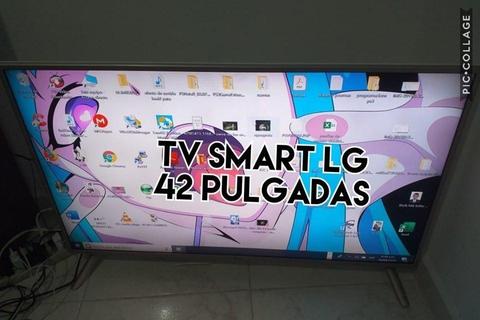 TV LG SMART 42 PULGADAS CON BASE DE PISO Y CONTROL VENTA CAMBIOS