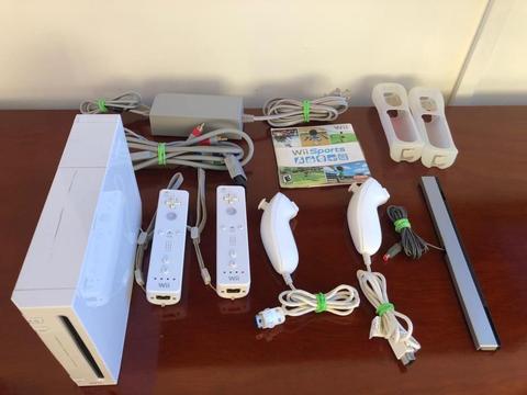 Nintendo Wii con Tabla Wii Fit