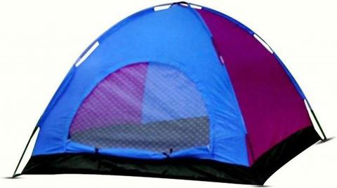 Carpa Camping 4 Personas 2m X 2m X 1.3m Impermeable Con Maya