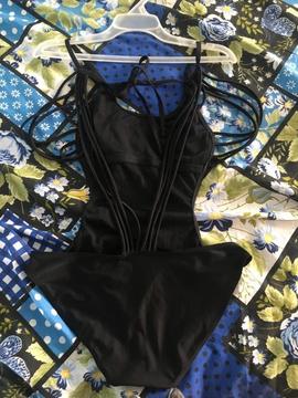 Vestido de Baño negro talla L