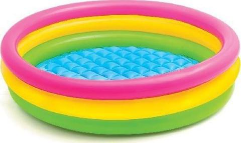 Piscina Intex Inflable 86 cm x 25 cm 3 Aros Colore Variados