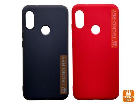 Carcasa Xiaomi Mi A2 Lite en Silicona color negro o rojo