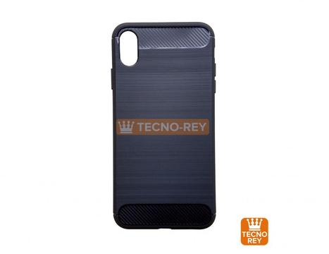 Carcasa Iphone Xs textura negro ideal para su teléfono