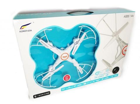 Drone Con Camara 2.3 Mpx, Luces, Giro 360, Wifi