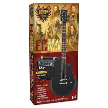 Guitarra Esp EC-PACK BLKS electrica amp Kit