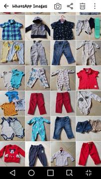 Lote ropa de bebe usada de 0 a 6 meses