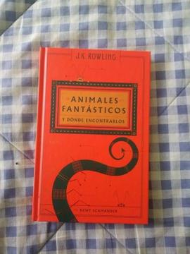Libro animales fantásticos y donde encontrarlos