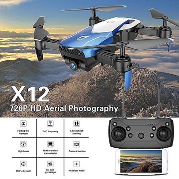 Drone Wifi Camara2mpx Angularhd X12 2019