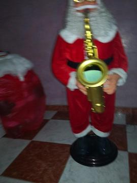 Papa Noel Con Saxofón
