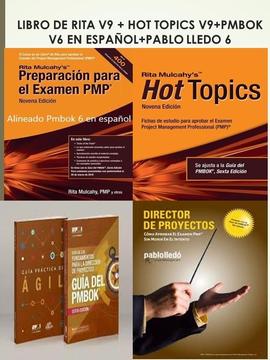 Kit estudio PMP rita 9 pmbok 6 digital español