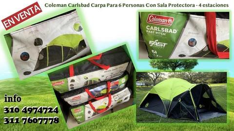 Carpa Coleman Carlsbad 6P 4 Estaciones