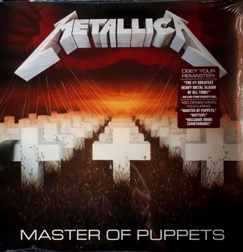 Metallica - Master Of Puppets. Lp Nuevo