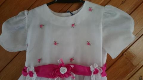 Vestido bautizo, Talla 6, perfecto estado