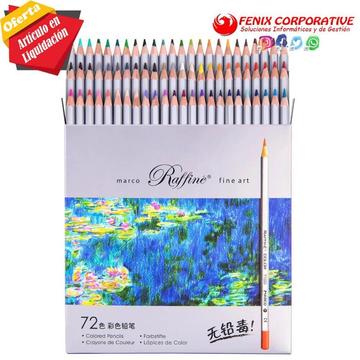Colores Marco Raffine Arte Fino 72 lápices de colores 7100-72CB