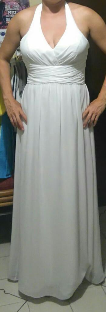 Vestido Blanco de Novia talla M