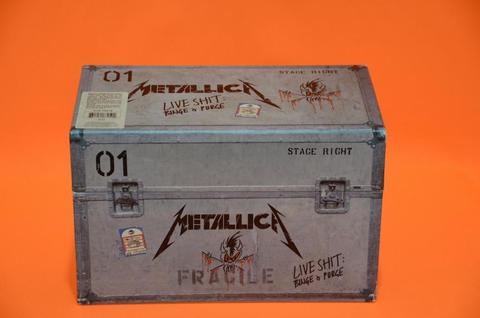 Metallica Live Shit: Caja 3 Vhs 3 Cd's / Única