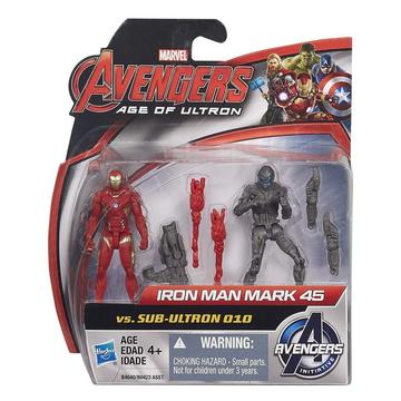 Marvel Avengers Edad De Ultron Iron Man Mark 45 Y Sub Ultron