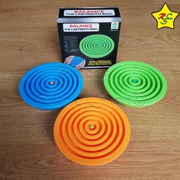 Puzzle Laberinto Equilibrio Semi Circulo Esfera 3d Balance