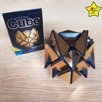 Cubo Axis 3x3 Rubik Cube Puzzle Fanxin Dorado Limitado